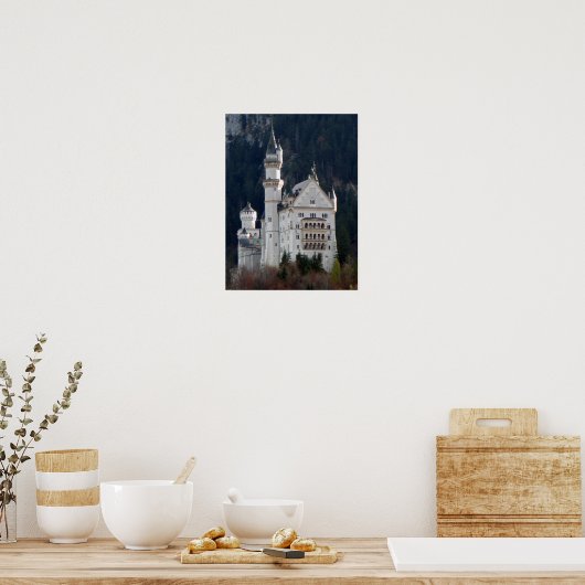 Schloss Neuschwanstein Poster (Küche)