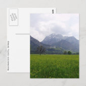 Schloss Neuschwanstein Postkarte (Vorne/Hinten)