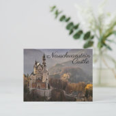 Schloss Neuschwanstein Postkarte (Stehend Vorderseite)
