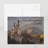 Schloss Neuschwanstein Postkarte (Vorne/Hinten)