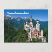 Schloss Neuschwanstein Postkarte (Vorderseite)