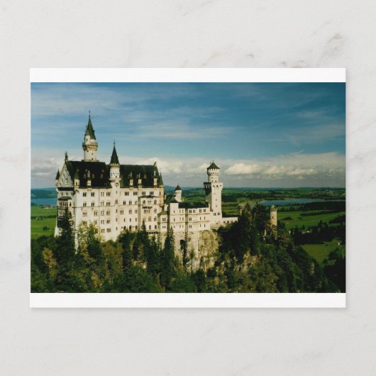 Schloss Neuschwanstein Postkarte (Vorderseite)