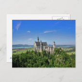 Schloss Neuschwanstein Postkarte (Vorne/Hinten)