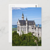 Schloss Neuschwanstein Postkarte (Vorne/Hinten)