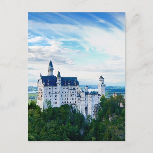 Schloss Neuschwanstein Postkarte (Vorderseite)