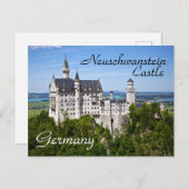 Schloss Neuschwanstein Postkarte (Vorne/Hinten)