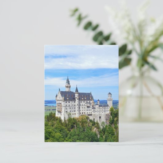 Schloss Neuschwanstein Postkarte (Stehend Vorderseite)