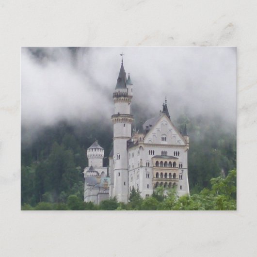 Schloss Neuschwanstein Postkarte (Vorderseite)