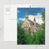 Schloss Neuschwanstein Postkarte (Vorne/Hinten)