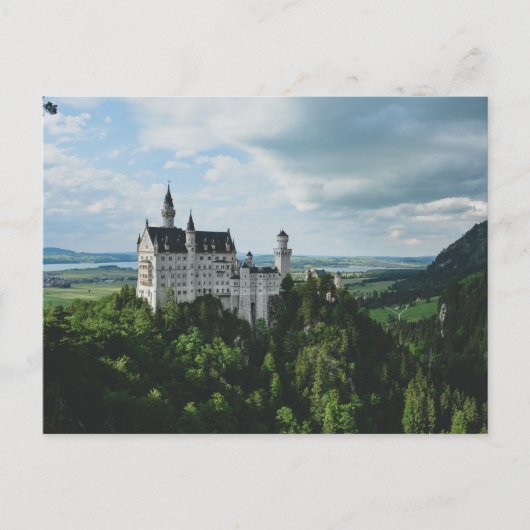 Schloss Neuschwanstein Postkarte (Vorderseite)