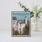 Schloss Neuschwanstein Postkarte (Stehend Vorderseite)