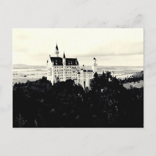 Schloss Neuschwanstein Postkarte (Vorderseite)