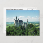 Schloss Neuschwanstein Postkarte (Vorne/Hinten)