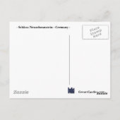 Schloss Neuschwanstein Postkarte (Rückseite)
