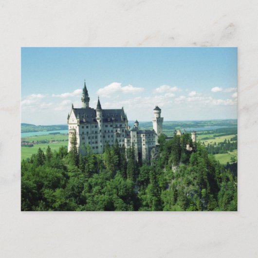 Schloss Neuschwanstein Postkarte (Vorderseite)