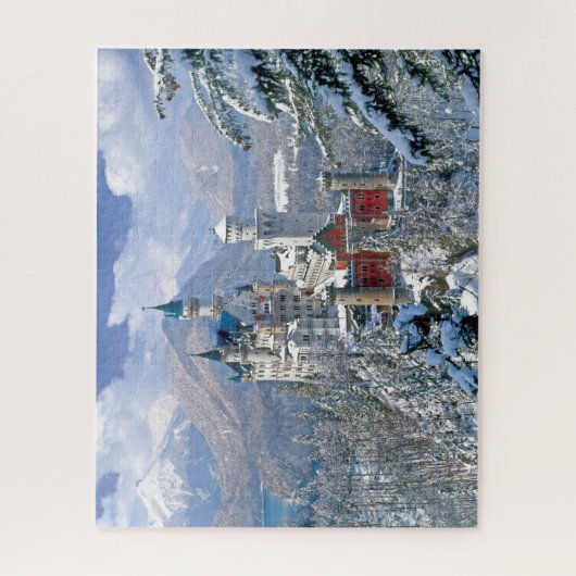 Schloss Neuschwanstein Puzzle (Vertikal)