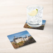 Schloss Neuschwanstein Rechteckiger Pappuntersetzer (Vor Ort)