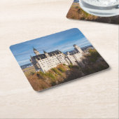 Schloss Neuschwanstein Rechteckiger Pappuntersetzer (angewinkelt)