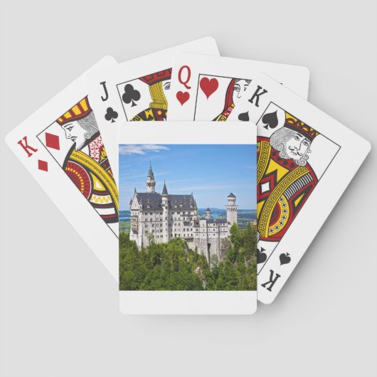 Schloss Neuschwanstein Spielkarten (Rückseite)