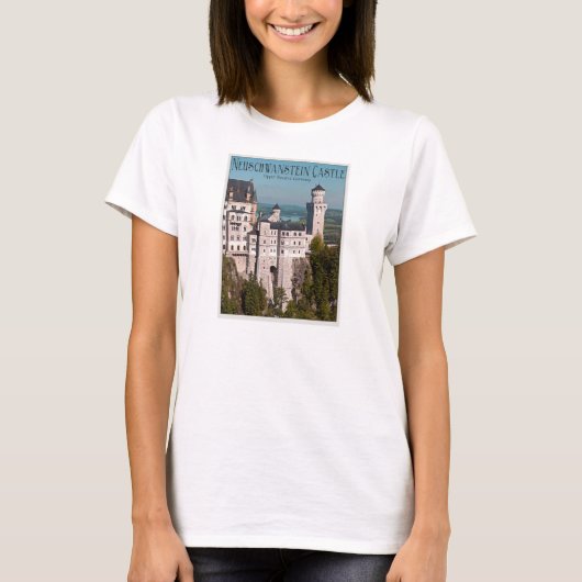 Schloss Neuschwanstein T-Shirt (Vorderseite)