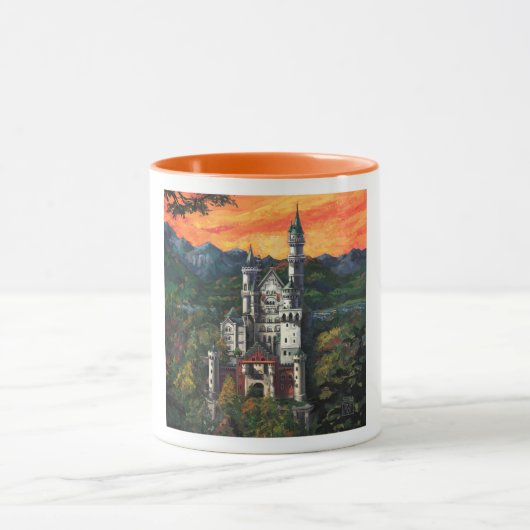 Schloss Neuschwanstein Tasse (Zentrum)