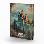 Schloss Neuschwanstein Vintag Fotoblock (Rechts)