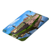 Schloss Njaswisch - Weißrussland Magnet (Linke Seite)