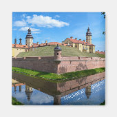 Schloss Njaswisch - Weißrussland Magnet (Vorne)
