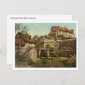 Schloss Nürnberg, Bayern, Deutschland Postkarte (Vorne/Hinten)