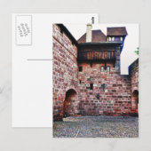 Schloss Nürnberg Postkarte (Vorne/Hinten)