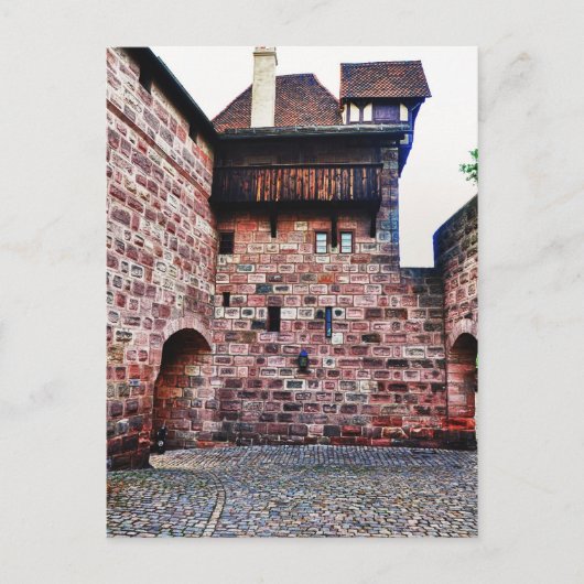Schloss Nürnberg Postkarte (Vorderseite)
