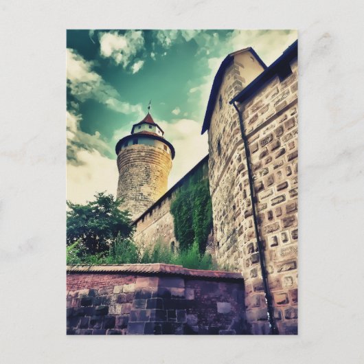 Schloss Nürnberg Postkarte (Vorderseite)