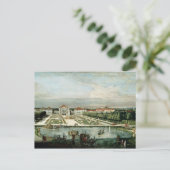 Schloss Nymphenburg, 1761 Postkarte (Stehend Vorderseite)
