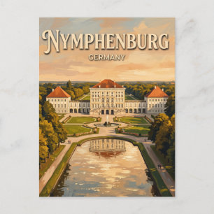 Schloss Nymphenburg Deutschland Postkarte