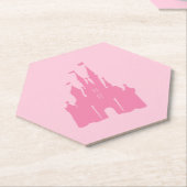 Schloss Papier Coaster Untersetzer (angewinkelt)