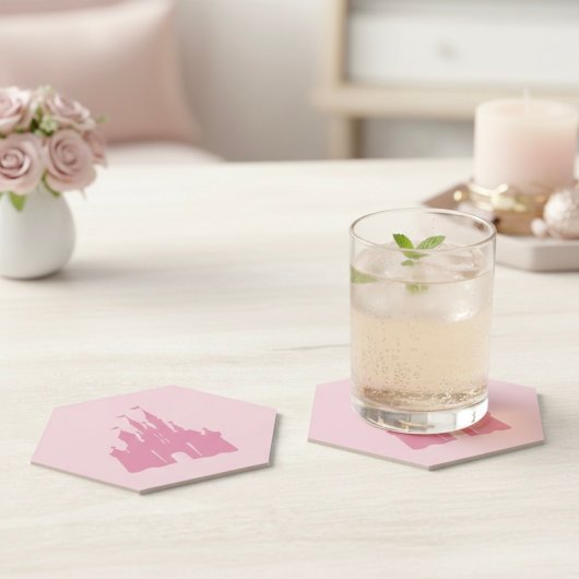 Schloss Papier Coaster Untersetzer