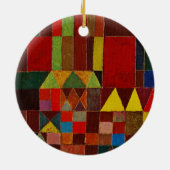 Schloss Paul Klee und Sun Keramikornament (Hinten)