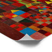 Schloss Paul Klee und Sun Poster (Ecke)