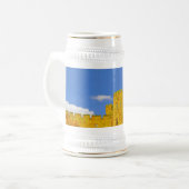 Schloss Peckforton in Tarporley, Cheshire Bierglas (Vorderseite Links)