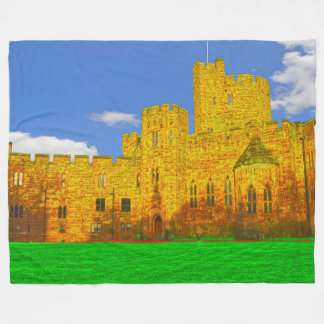 Schloss Peckforton in Tarporley, Cheshire Fleecedecke