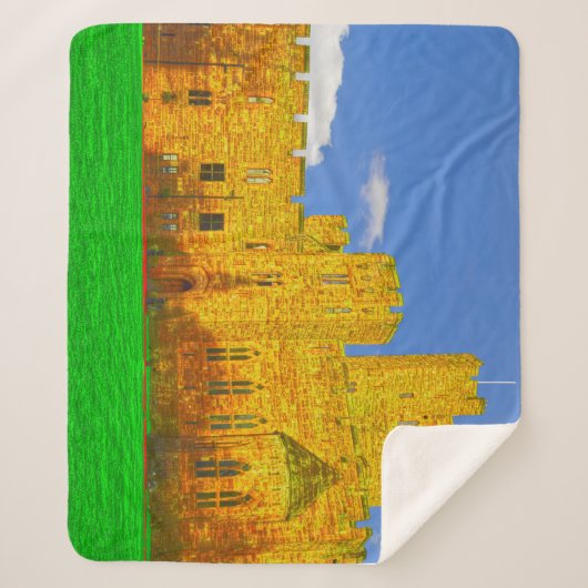 Schloss Peckforton in Tarporley, Cheshire Sherpadecke (Vorderseite)