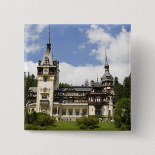 Schloss Peles aus dem 18. Jahrhundert, Sinaia, Rum Button