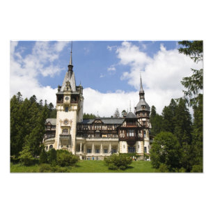 Schloss Peles aus dem 18. Jahrhundert, Sinaia, Rum Fotodruck