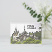 Schloss Peles Postkarte (Stehend Vorderseite)
