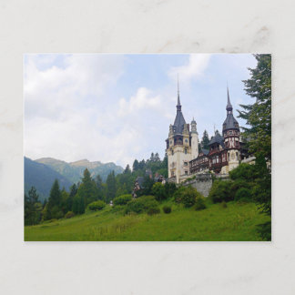 Schloss Peleș, Siebenbürgen, România Postkarte