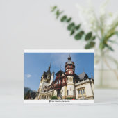 Schloss Peles, Siebenbürgen, Rumänien Postkarte (Stehend Vorderseite)