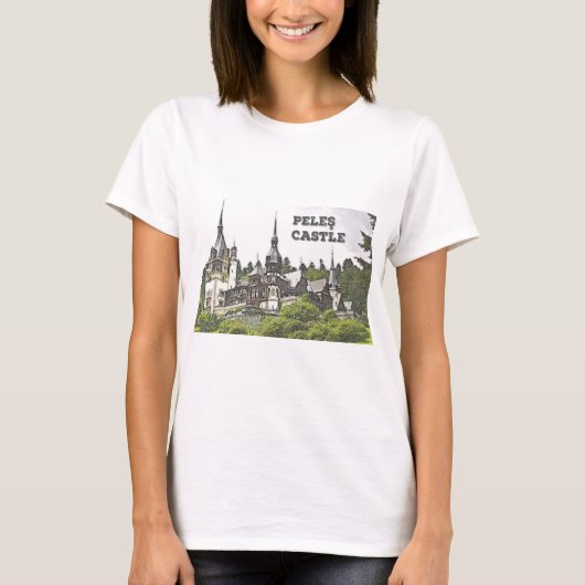 Schloss Peles T-Shirt (Vorderseite)