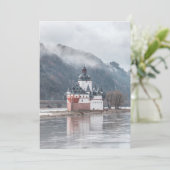 Schloss Pfalzgrafenstein - Deutschland Karte (Stehend Vorderseite)
