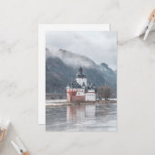 Schloss Pfalzgrafenstein - Deutschland Karte (Vorderseite/Rückseite Beispiel)