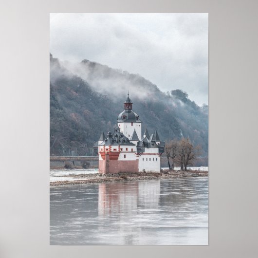 Schloss Pfalzgrafenstein - Deutschland Poster (Vorne)